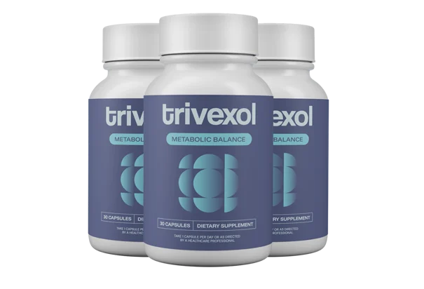Drei Einheiten TRIVEXOL für eine umfassende 90-Tage-Kur zur Stoffwechselpflege.